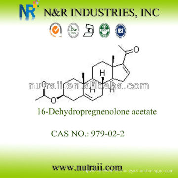 Confiable proveedor 16-DPA (16-Dehydropregnenolone acetate) 979-02-2